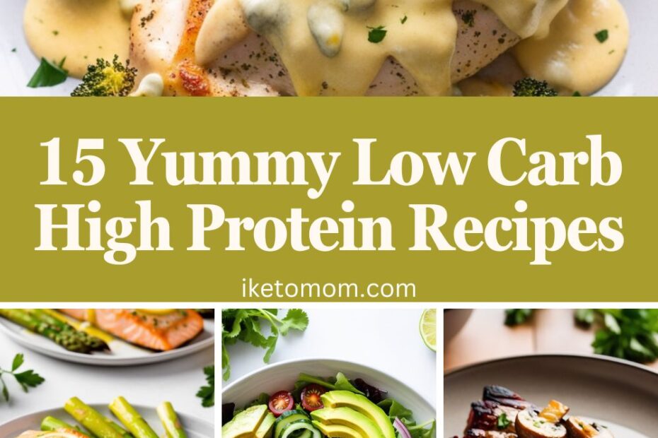 Low Carb High Protein Recipes