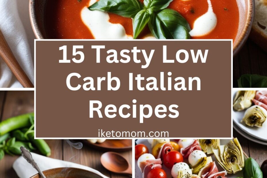 Low Carb Italian Recipes