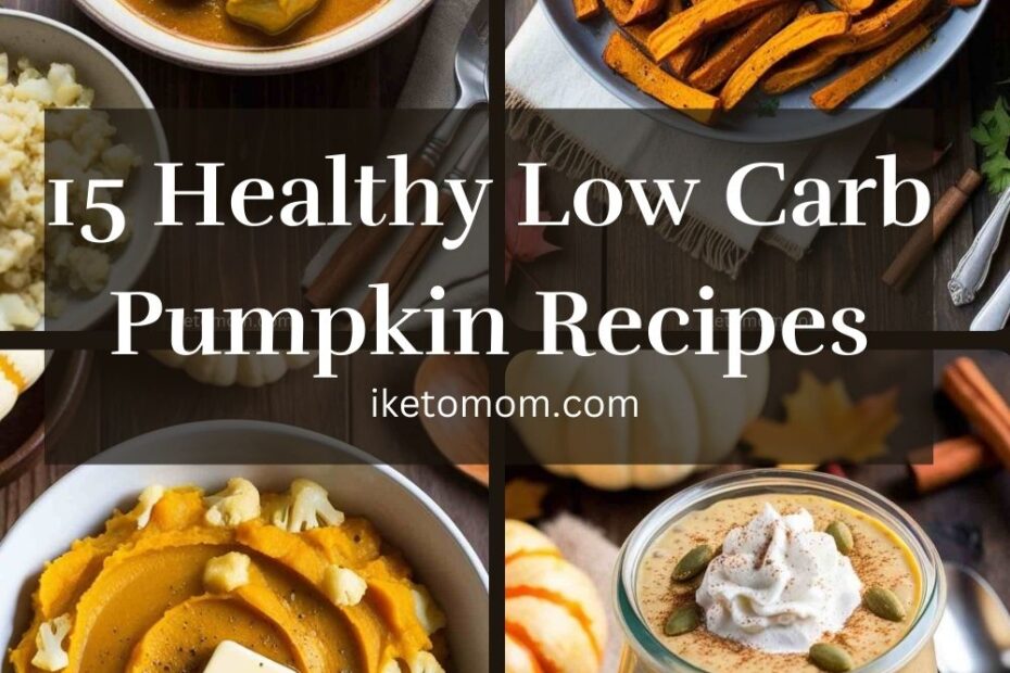 Low Carb Pumpkin Recipes