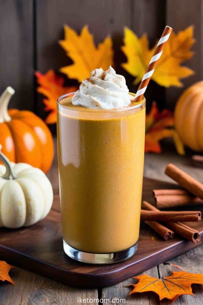 Low Carb Pumpkin Smoothie