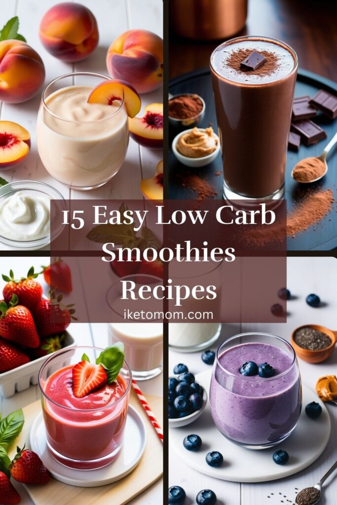 Low Carb Smoothies Recipes