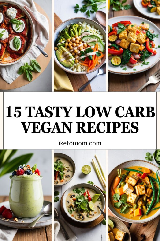 Low Carb Vegan Recipes