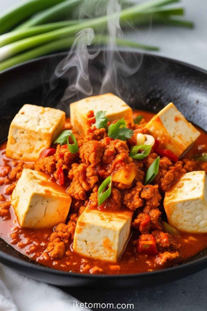 Mapo Tofu (with Lean Ground Turkey)