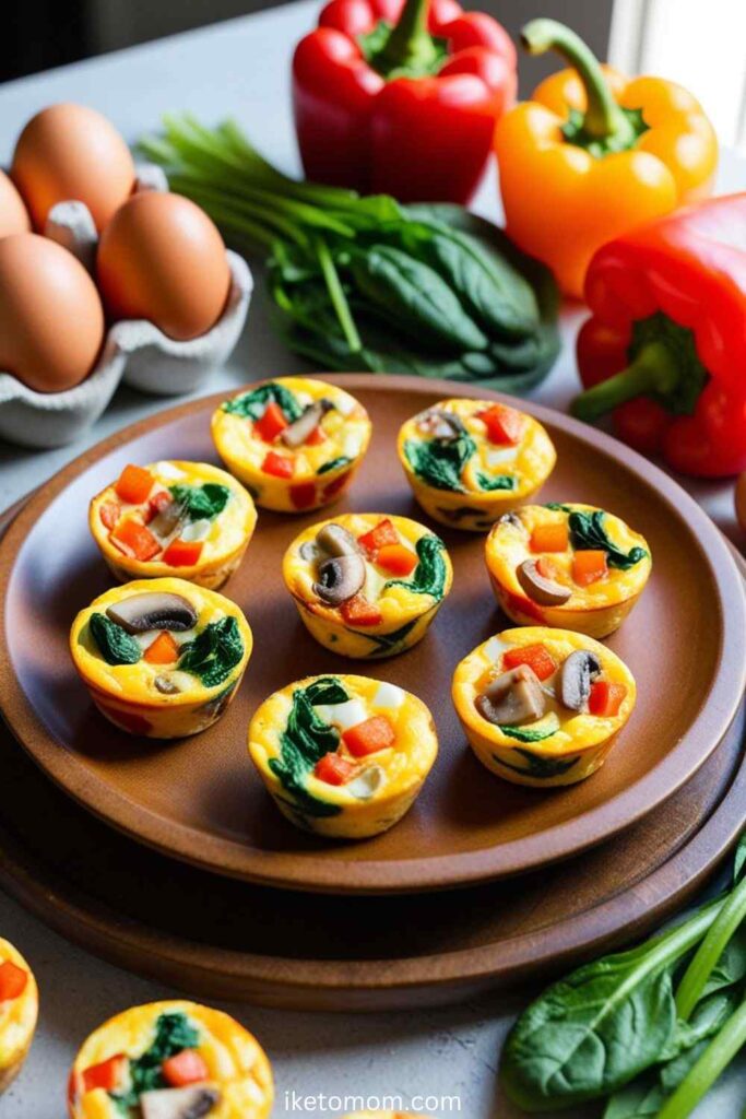 Mini Egg Muffins with Vegetables