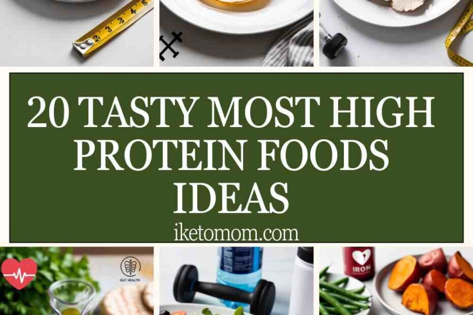 Most High Protein Foods Ideas