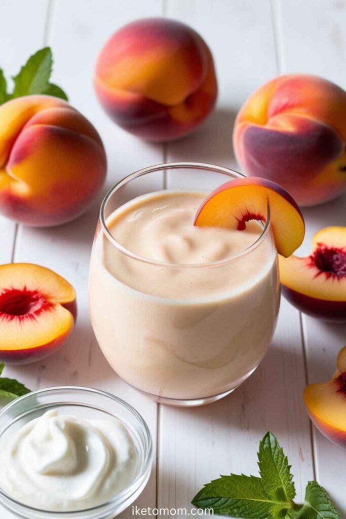 Peach Coconut Cream