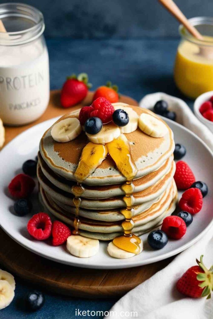 Protein Pancakes (Made with Protein Powder)