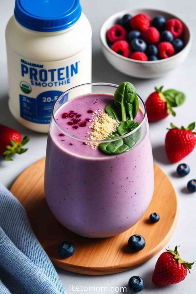 Protein Smoothie (with Whey or Plant Protein)