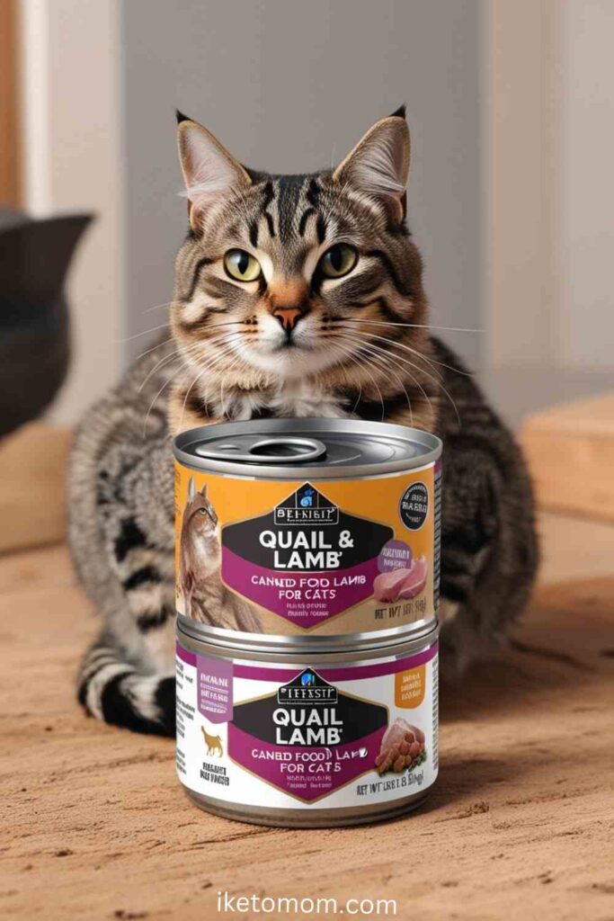 Quail and Lamb Canned Food