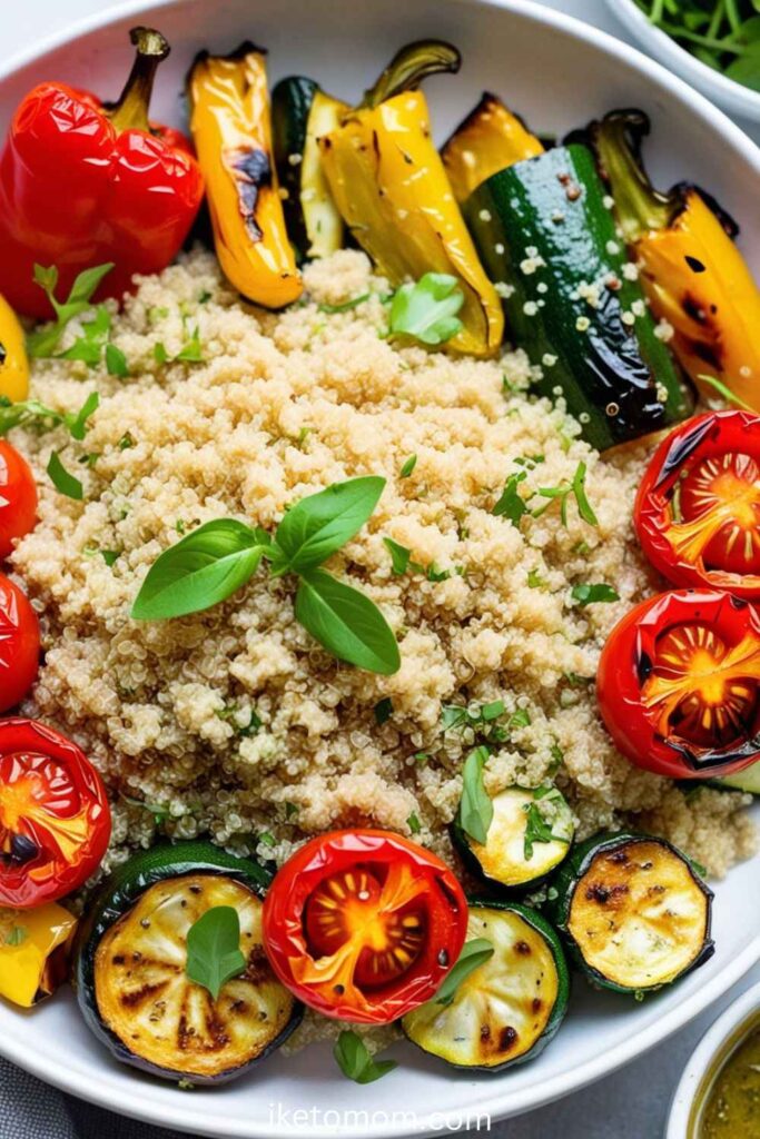 Quinoa Salad with Roasted Vegetables