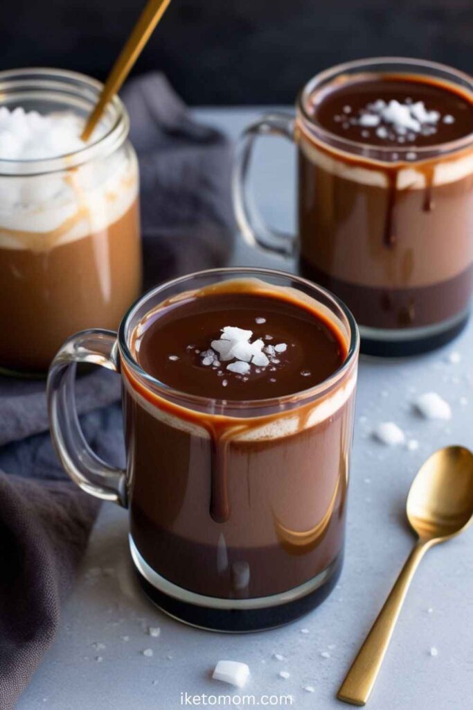 Low Carb Hot Chocolate Recipes Salted Caramel Low Carb Hot Chocolate