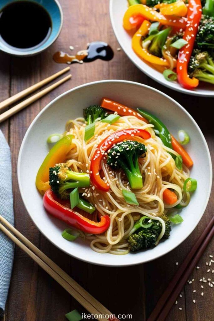 Low Carb Noodles​ Recipes Shirataki Noodle Stir Fry