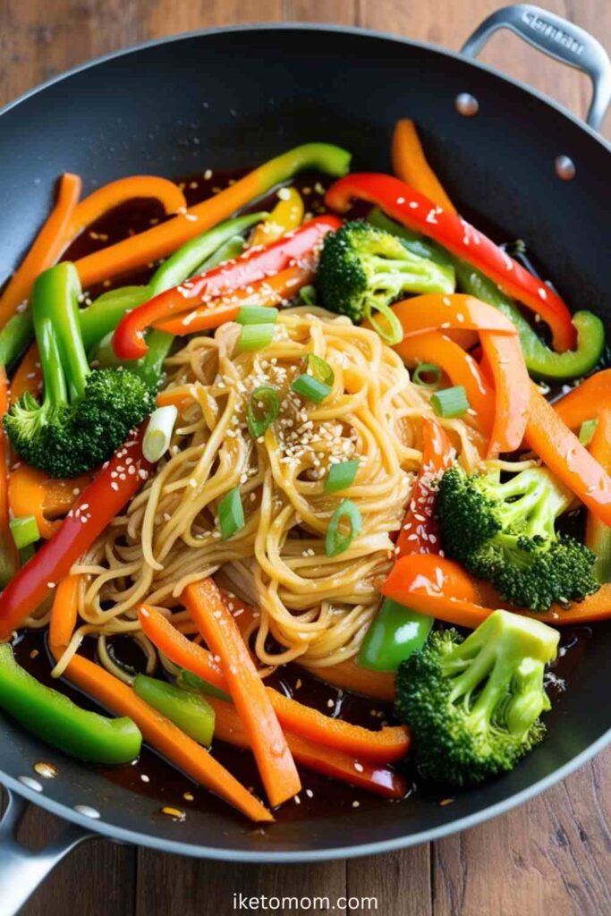 Low Carb Pasta​ Recipes Shirataki Noodles Stir-Fry