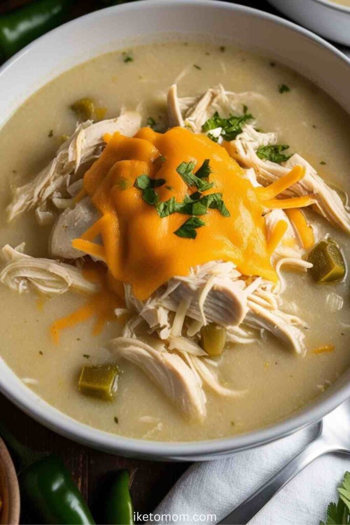 Slow Cooker White Chicken Chili