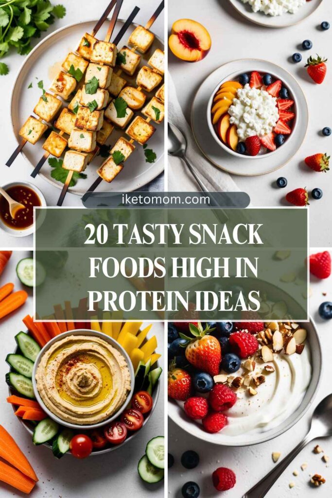 Snack Foods High In Protein Ideas.