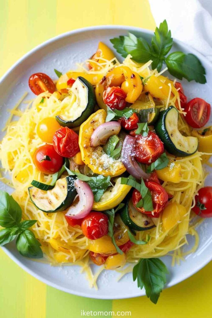 Spaghetti Squash Primavera