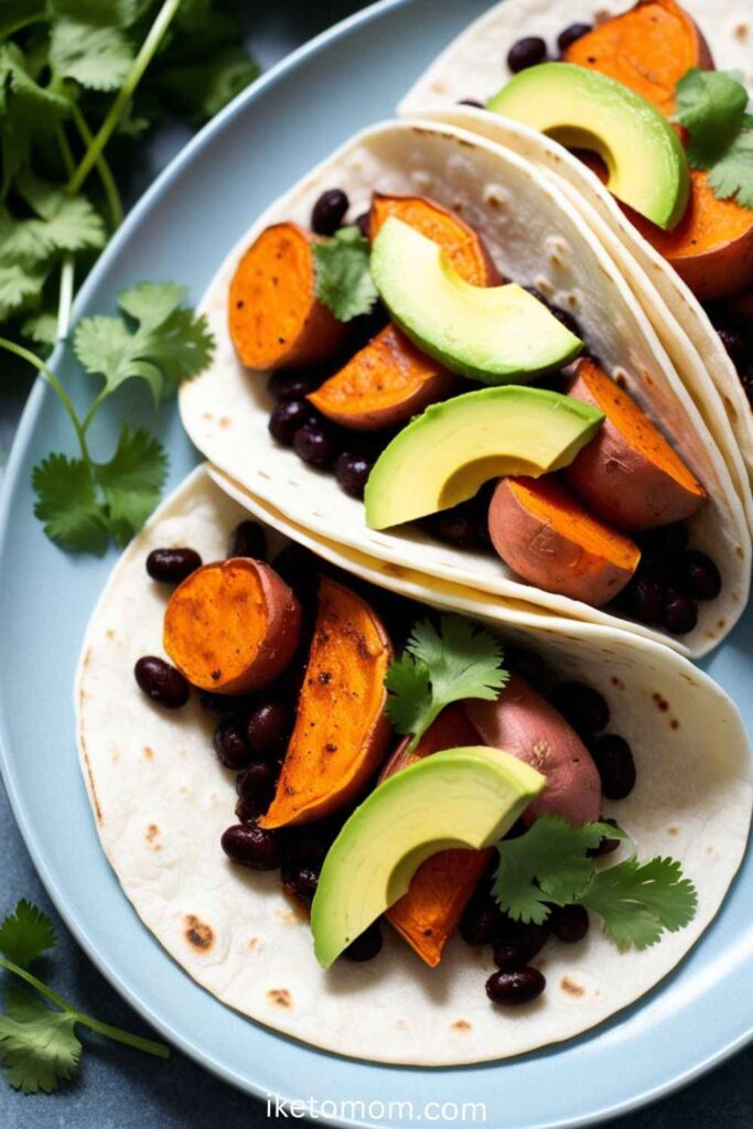 Sweet Potato and Black Bean Tacos