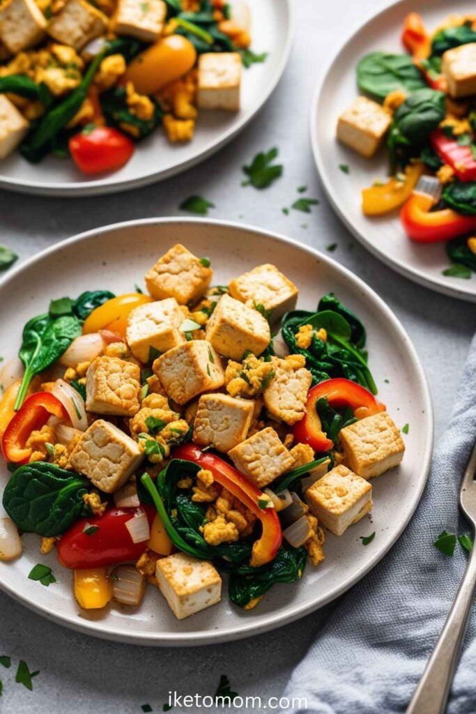 Breakfast Foods High In Protein Ideas Tofu Scramble