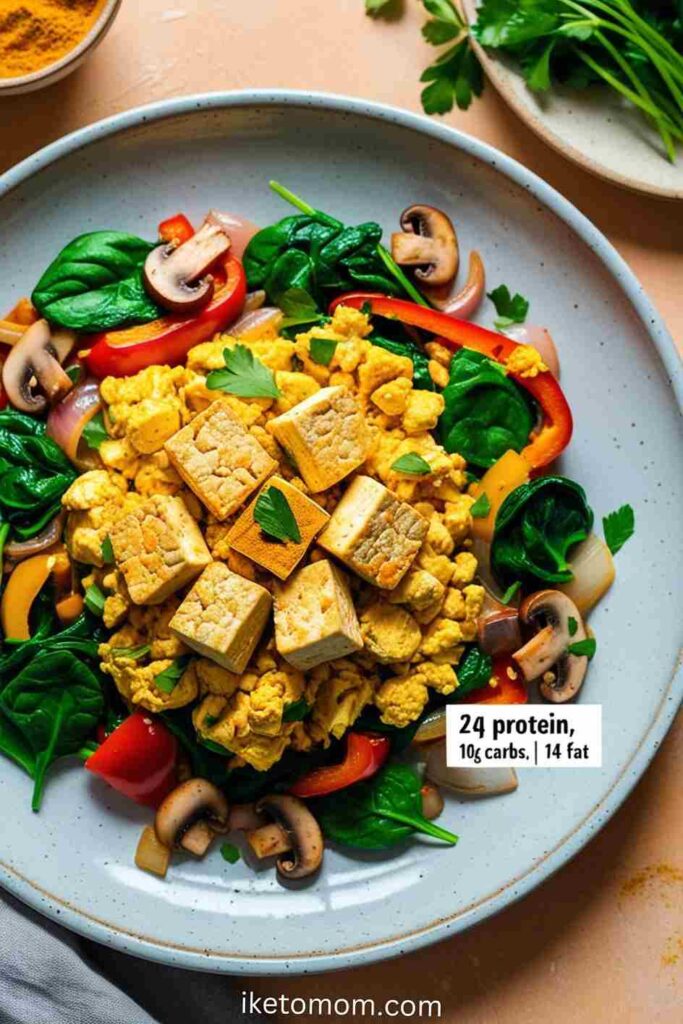 Tofu Scramble with Veggies (2)