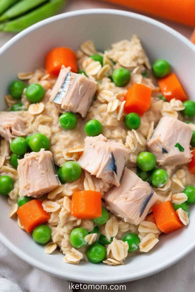 Tuna and Oatmeal Mix