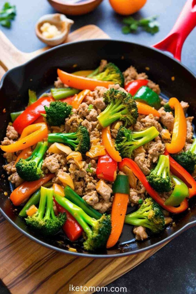 Turkey and Veggie Stir-Fry