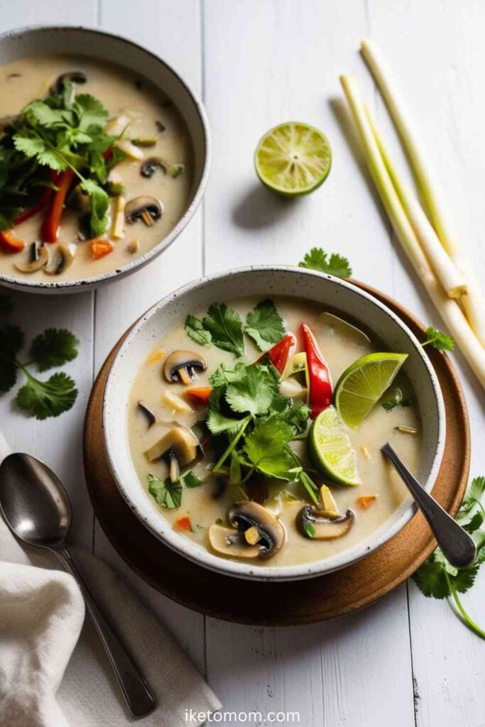 Vegan Thai Coconut Soup