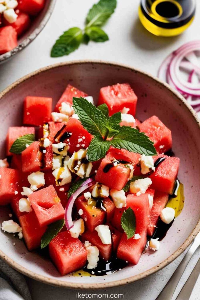 Low Carb Fruits​ Ideas Watermelon Refreshing and Hydrating with Low-Carb Benefits