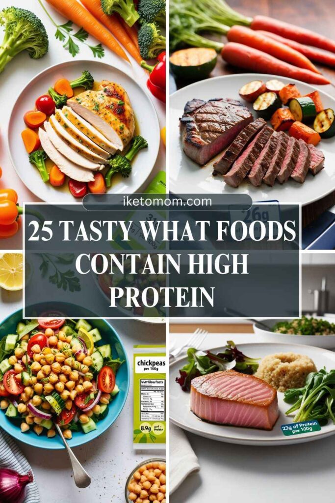 What Foods Contain High Protein