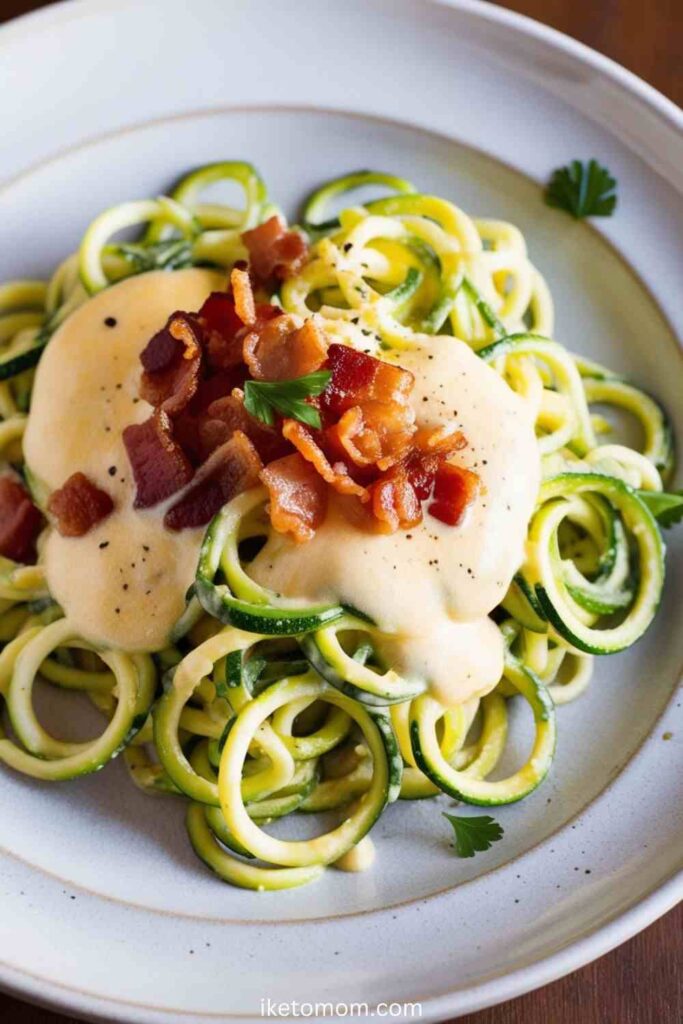 Zucchini Carbonara