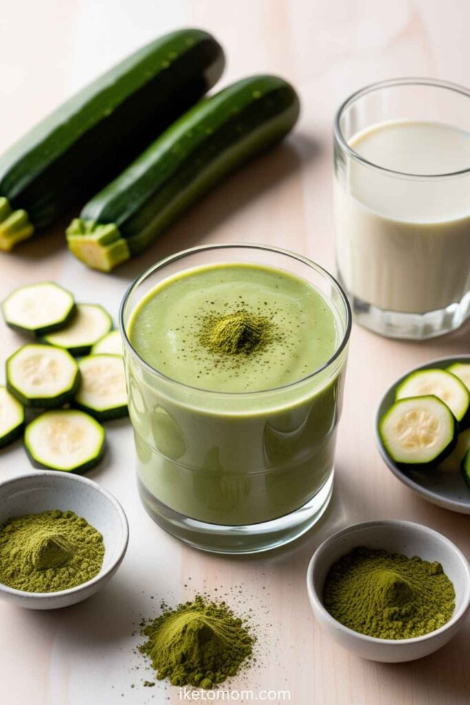 Zucchini Matcha Blend