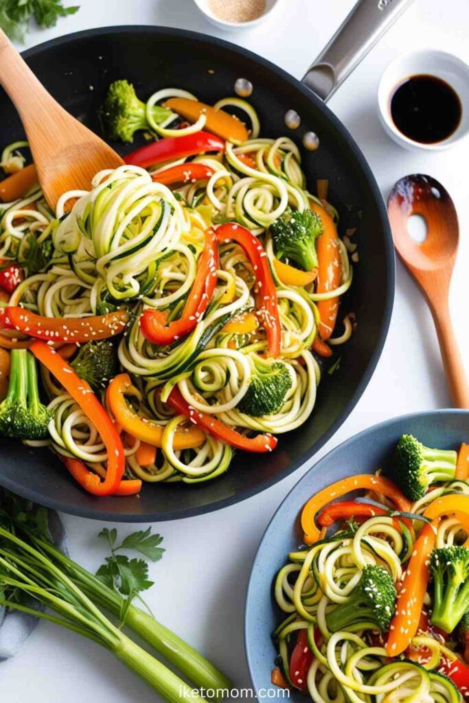 Zucchini Noodle Stir Fry