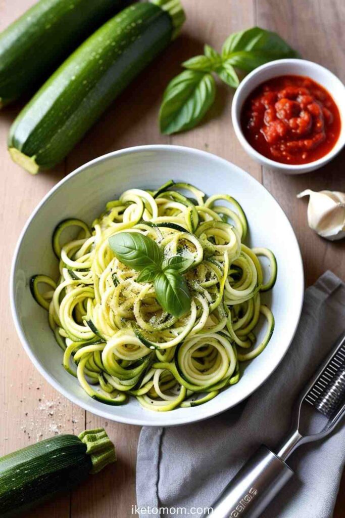 Low Carb Sides Ideas Zucchini Noodles