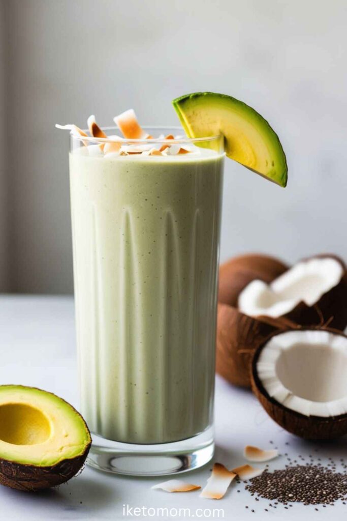 Avocado and Coconut Smoothie