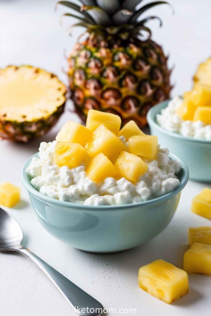 Cottage Cheese with Pineapple