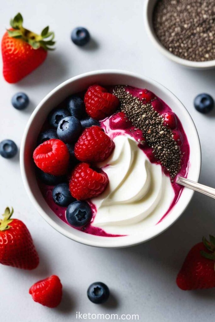 Greek Yogurt and Berry Parfait