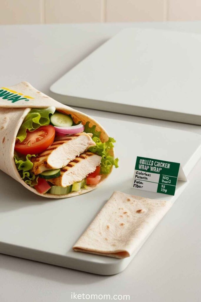 Grilled Chicken Wrap from Subway