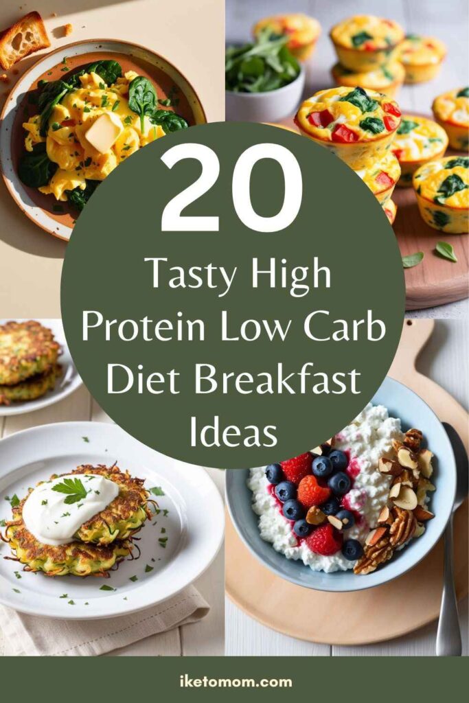 High Protein Low Carb Diet Breakfast Ideas