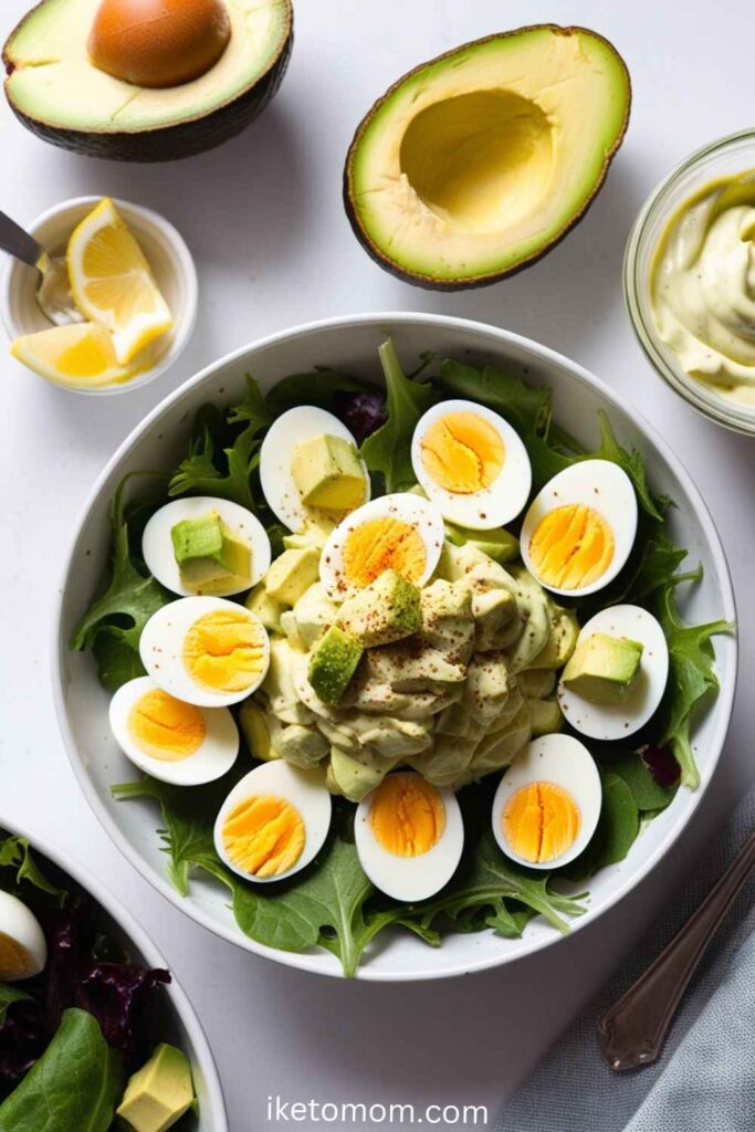 Keto Avocado Egg Salad