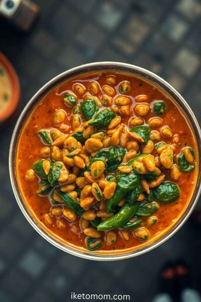 Lentil and Spinach Curry