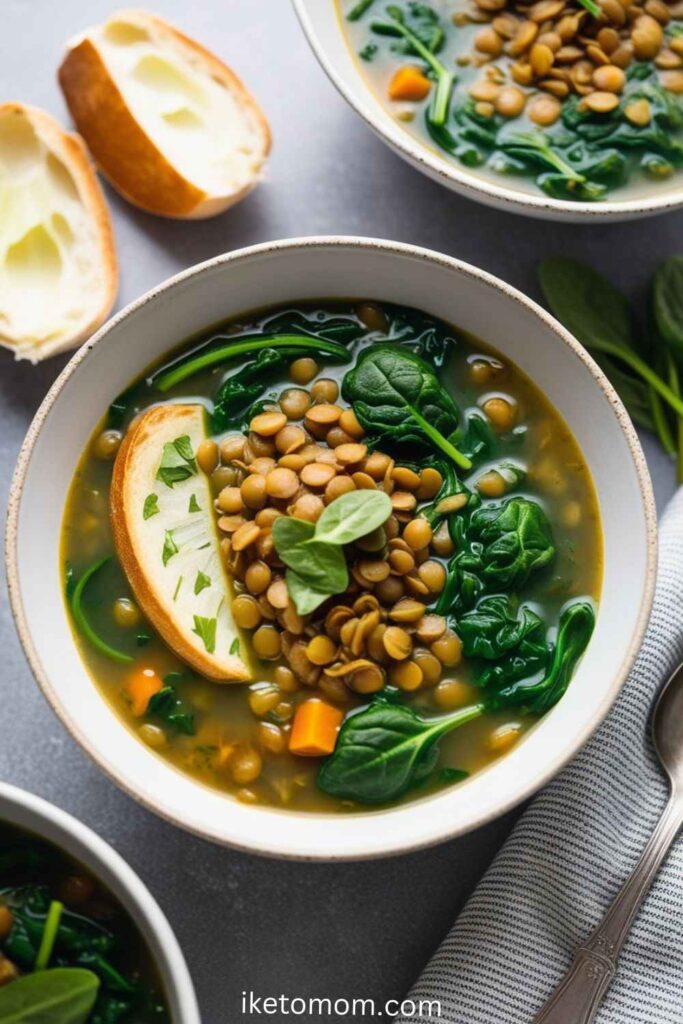 Lentil and Spinach Soup