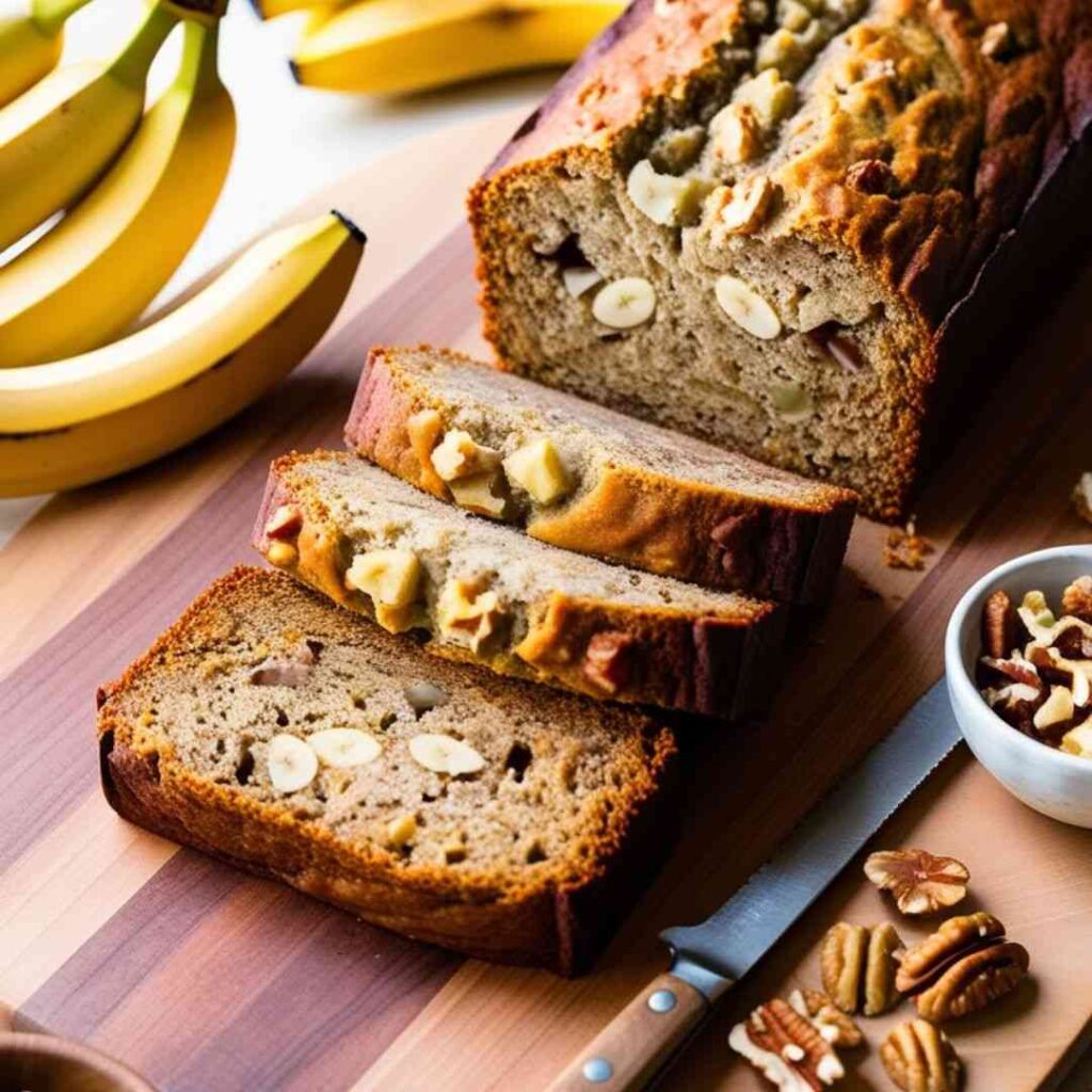 Moist Banana Nut Bread Recipe