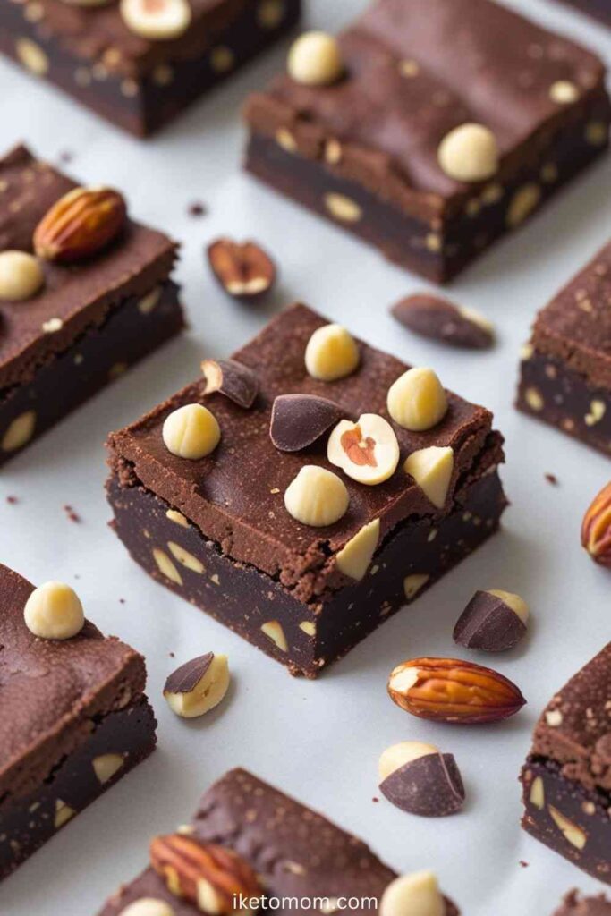 No-Bake Vegan Brownies