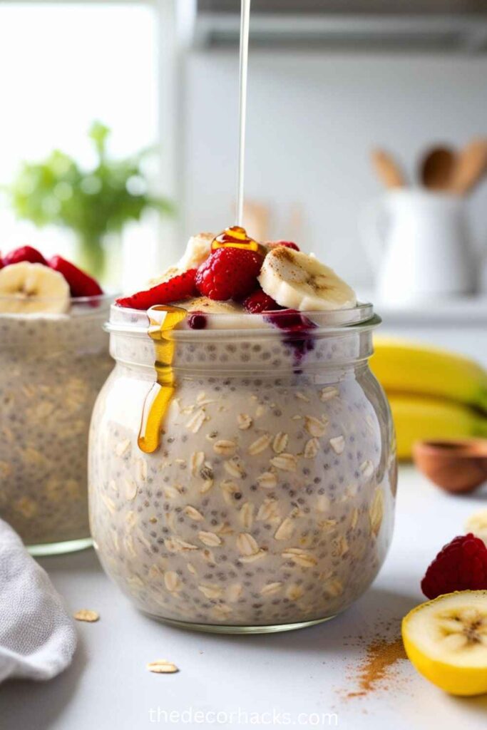 Overnight Oats with Chia Seeds