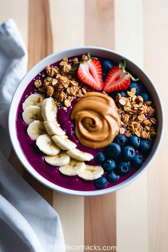 Smoothie Bowl with Almond Butter