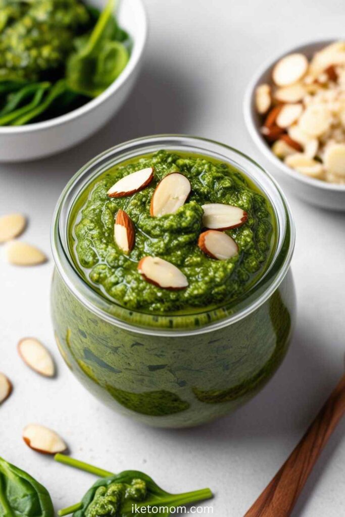 Spinach and Almond Pesto