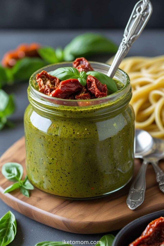 Vegan Pesto Recipe Ideas Sun-Dried Tomato Pesto