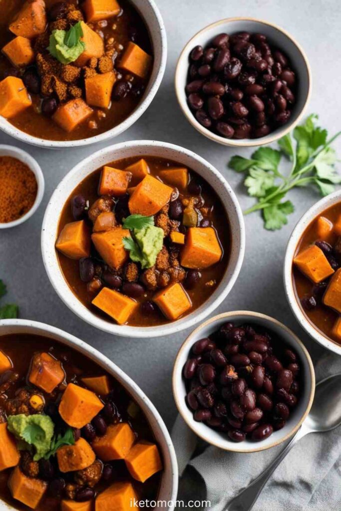 Sweet Potato and Black Bean Chili