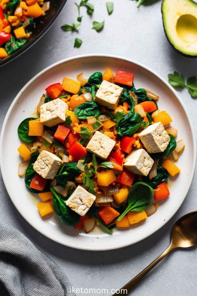 Tofu Scramble with Vegetables