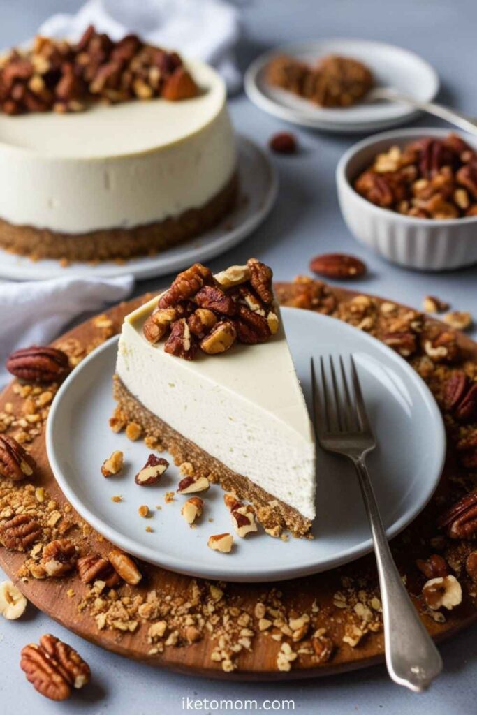 Vegan Dessert Recipes Ideas Vegan Cheesecake with a Nutty Crust