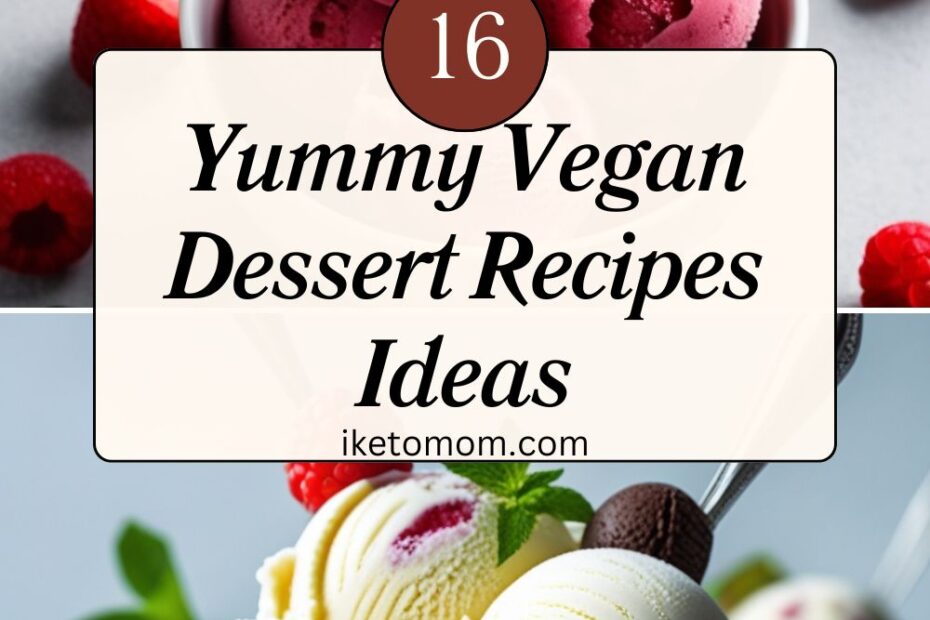 Vegan Dessert Recipes Ideas